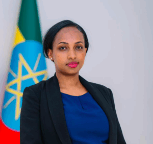 Image of Hanna Arayaselassie, Minister of Peace, Federal Democratic Republic of Ethiopia